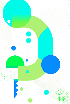 JPG 디자인 백그라운드 곡선 일러스트 추상 사람없음 원형 겹침 구성 민트색 국내일러스트 AI일러스트 AI콘텐츠 도형 선 컬러 무늬 파일형식