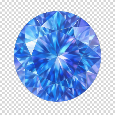 편집이미지 누끼 사람없음 파란색 3D 입체 다이아몬드 PNG 엘리먼트 편집소스 컬러 보석 디지털합성 파일형식
