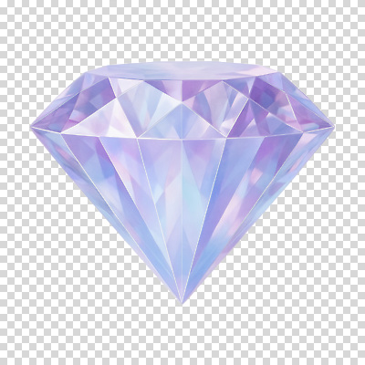 편집이미지 누끼 사람없음 3D 보라색 입체 다이아몬드 PNG 엘리먼트 편집소스 컬러 보석 디지털합성 파일형식