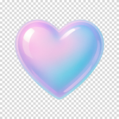 편집이미지 누끼 사람없음 3D 보라색 하트 입체 광택 PNG 엘리먼트 홀로그램 편집소스 모양 컬러 디지털합성 파일형식