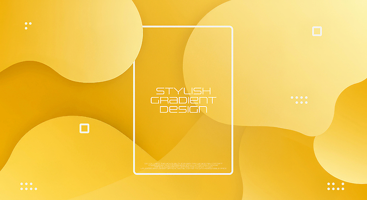 PSD 편집이미지 디자인 백그라운드 곡선 사람없음 노란색 웨이브 그라데이션 이미지편집 선 컬러 파일형식