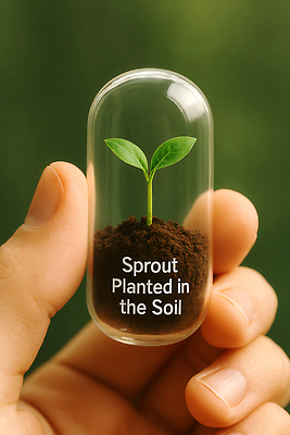 JPG 편집이미지 손 들기 신체부위 알약 새싹 자연보호 그린캠페인 흙 심기 표본 편집실사 AI컴퓨터그래픽 AI콘텐츠 식물 캠페인 모션 자연 사람 약 보호 CG 파일형식