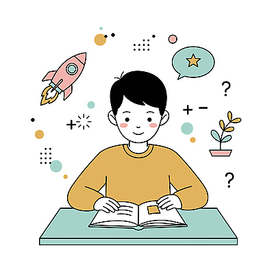 식물 교육 남자 별 화분 어린이 말풍선 일러스트 한명 미소 소년 상반신 책 학습 물음표 잡기 우주선 읽기 책상 에듀케이션 소년한명만 국내일러스트 AI파일 자연요소 1 기호 가구 모션 표정 사람 우주 남자한명만 소년만 파일형식 벡터