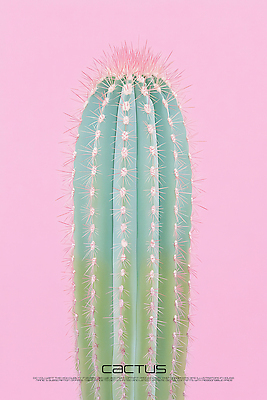 PSD 편집이미지 디자인 분홍색 선인장 사람없음 미니멀 이미지편집 식물 컬러 파일형식
