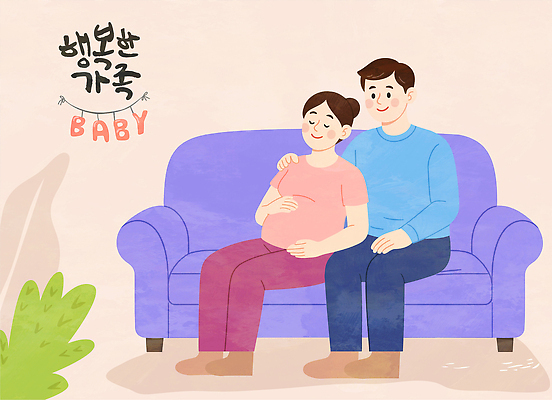 전신 식물 여자 남자 일러스트 가족 휴식 미소 앉기 성인 두명 소파 눈감음 기댐 임산부 잡기 잠 사회복지 성인만 국내일러스트 AI파일 컨셉 의자 관계 모션 표정 사람 임신 복지 파일형식 벡터