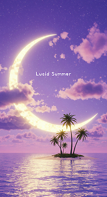 PSD 구름 편집이미지 바다 섬 밤하늘 사람없음 야자수 보라색 초승달 달빛 감성 여름밤 몽환 수평선 윤슬 이미지편집 자연요소 나무 물결 컬러 컨셉 하늘 여름 달 야간 파일형식