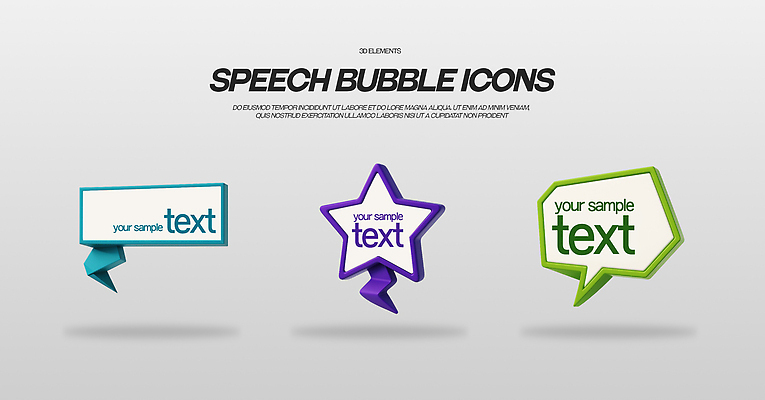 PSD 아이콘 별 하늘색 말풍선 사람없음 세트 3D아이콘 3D 사각형 오브젝트 버블 편집3D 자연요소 도형 파란색 디지털합성 파일형식
