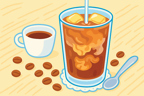 일러스트 빨대 사람없음 얼음 원두 커피잔 티스푼 컵받침 아이스아메리카노 엘리먼트 홈카페 국내일러스트 AI파일 자연요소 커피 잔 숟가락 카페 받침대 아메리카노 아이스커피 파일형식 벡터