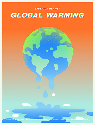 포스터 지구 일러스트 사람없음 빨간색 파란색 자연보호 주황색 흐름 환경오염 환경보전 지구온난화 그라데이션 국내일러스트 AI파일 녹이기 컬러 컨셉 모션 자연 보호 사회이슈 기후변화 파일형식 벡터