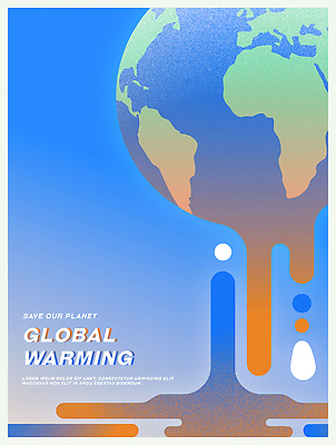 포스터 지구 일러스트 사람없음 파란색 자연보호 흐름 환경오염 환경보전 지구온난화 그라데이션 국내일러스트 AI파일 녹이기 컬러 컨셉 모션 자연 보호 사회이슈 기후변화 파일형식 벡터