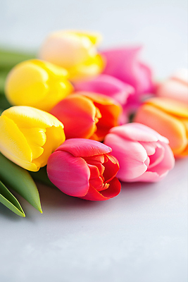 JPG 편집이미지 잎 꽃밭 봄꽃 사람없음 봄풍경 튤립 편집실사 AI포토 AI콘텐츠 식물 꽃 풍경 봄 CG 파일형식