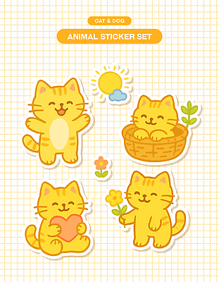 구름 꽃 일러스트 미소 들기 사람없음 반짝임 태양 노란색 바구니 귀여움 고양이 하트 국내일러스트 AI파일 자연요소 모양 식물 컬러 컨셉 포유류 모션 표정 반려동물 파일형식 벡터