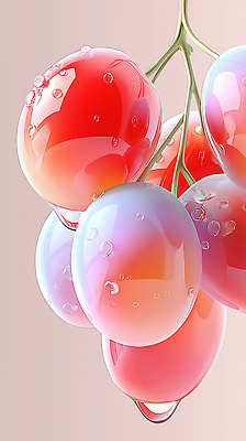 JPG 편집이미지 유리 포도 근접촬영 사람없음 빨간색 물방울 광택 편집실사 AI포토 AI콘텐츠 뷰포인트 컬러 과일 재질 CG 파일형식