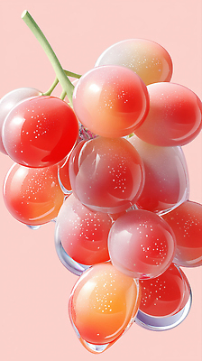 JPG 편집이미지 유리 포도 근접촬영 사람없음 빨간색 물방울 광택 편집실사 AI포토 AI콘텐츠 뷰포인트 컬러 과일 재질 CG 파일형식