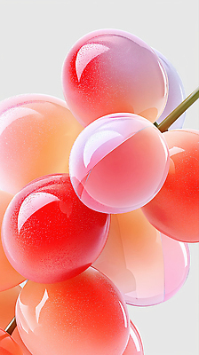 JPG 편집이미지 유리 포도 근접촬영 사람없음 빨간색 광택 편집실사 AI포토 AI콘텐츠 뷰포인트 컬러 과일 재질 CG 파일형식