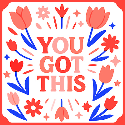 디자인 분홍색 잎 일러스트 사람없음 반짝임 튤립 그림 레터링 국내일러스트 AI파일 식물 꽃 컬러 모션 파일형식 벡터