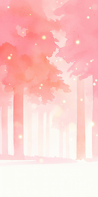 JPG 나무 꽃잎 분홍색 배경화면 일러스트 자연 수채화 풍경 사람없음 봄 벚꽃 벚나무 숲 풍요 몽환 국내일러스트 AI일러스트 AI콘텐츠 식물 계절 꽃 컬러 컨셉 생태계 파일형식