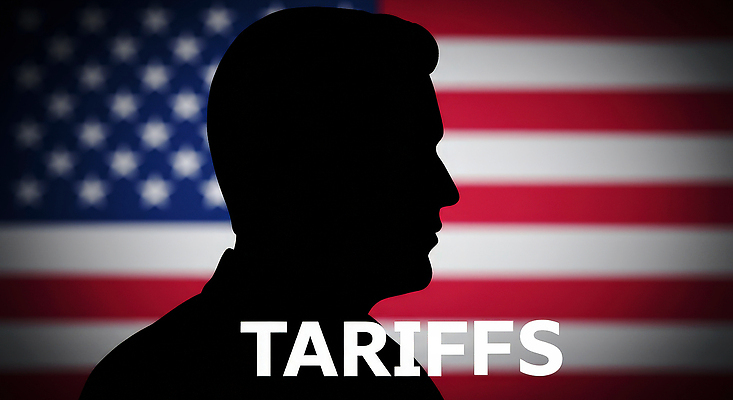 JPG 편집이미지 실루엣 비즈니스 한명 성인 경제 검은색 미국 성조기 위험 사회이슈 무역 전쟁 성인남자한명만 관세 무역전쟁 세관 편집실사 IC큐레이션 AI컴퓨터그래픽 AI콘텐츠 1 산업 컬러 컨셉 북아메리카 촬영기법 사람 국기 CG 세금 남자한명만 성인남자만 파일형식 관세청