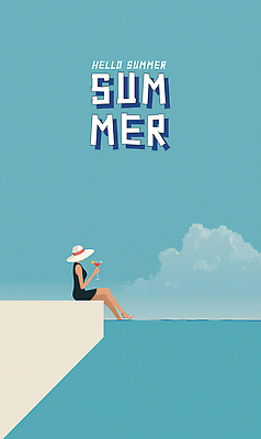 전신 PSD 구름 여자 하늘색 일러스트 하늘 수영장 한명 들기 앉기 성인 여름 칵테일 칵테일잔 비치모자 원피스수영복 성인여자한명만 국내일러스트 자연요소 모자_잡화 1 계절 수영복 술잔 모션 주류 사람 파란색 여자한명만 성인여자만 파일형식