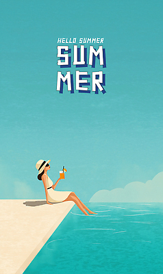 전신 PSD 구름 여자 물결 하늘색 일러스트 하늘 수영장 그림자 한명 들기 앉기 성인 여름 선글라스 칵테일 칵테일잔 비치모자 원피스수영복 성인여자한명만 국내일러스트 자연요소 모자_잡화 1 계절 수영복 안경 술잔 모션 주류 사람 파란색 여자한명만 성인여자만 파일형식