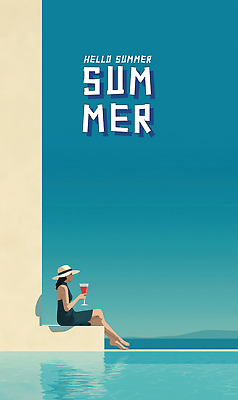 전신 PSD 여자 물결 하늘색 일러스트 하늘 수영장 그림자 한명 들기 앉기 성인 여름 칵테일 칵테일잔 비치모자 원피스수영복 성인여자한명만 국내일러스트 모자_잡화 1 계절 수영복 술잔 모션 주류 사람 파란색 여자한명만 성인여자만 파일형식