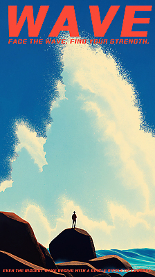 전신 PSD 남자 실루엣 파도 일러스트 하늘 한명 서기 성인 파란색 암석 바위 웨이브 성인남자한명만 국내일러스트 1 바다 컬러 모션 촬영기법 사람 돌_바위 남자한명만 성인남자만 파일형식