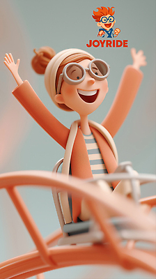 PSD 편집이미지 여자 한명 웃음 앉기 성인 3D 만세 머리띠 즐거움 속도 롤러코스터 스릴 성인여자한명만 안경낌 편집3D 1 감정 안경 장신구 모션 표정 사람 놀이기구 디지털합성 여자한명만 성인여자만 파일형식