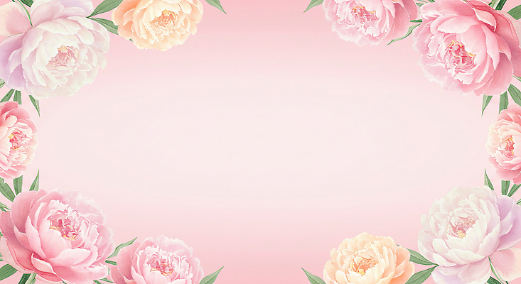 JPG 분홍색 잎 일러스트 수채화 사람없음 꽃프레임 작약 카피스페이스 국내일러스트 AI일러스트 AI콘텐츠 식물 꽃 컬러 프레임 공백 파일형식