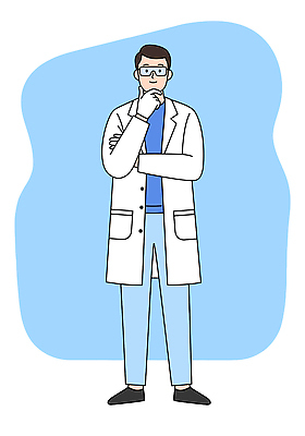 전신 PSD 남자 하늘색 일러스트 고글 직업캐릭터 한명 미소 들기 성인 팔짱 턱괴기 실험복 연구원 과학자 고민 성인남자한명만 일러캐릭터 직업 캐릭터 1 감정 과학 모션 표정 사람 파란색 가운 학자 남자한명만 성인남자만 파일형식