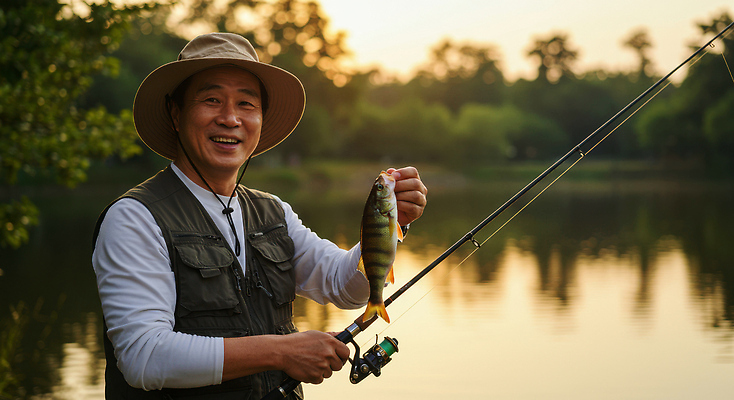 JPG 나무 편집이미지 모자 할아버지 노년 남자 행복 호수 낚시 휴식 어류 한명 들기 상반신 취미 실버라이프 낚싯대 의료성형뷰티 노인남자한명만 편집실사 AI인물포토 AI콘텐츠 식물 1 라이프스타일 잡화 감정 컨셉 모션 레저 사람 성인 수중동물 낚시용품 CG 남자한명만 노인남자만 파일형식 AI포토