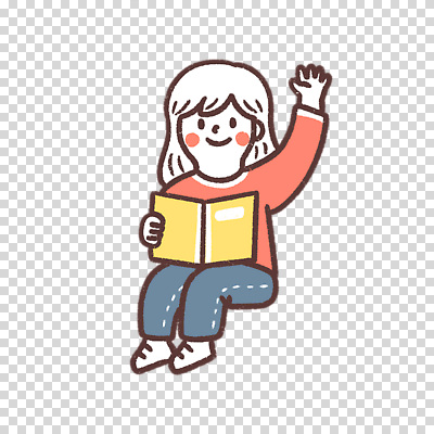 전신 편집이미지 여자 어린이 한명 미소 누끼 앉기 소녀 책 독서 손들기 잡기 손인사 PNG 소녀한명만 1 모션 표정 사람 인사 여자한명만 소녀만 파일형식