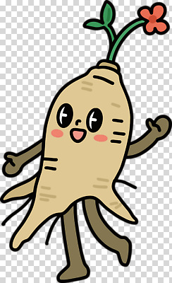 편집이미지 미소 누끼 사람없음 손들기 귀여움 손인사 PNG 인삼꽃 인삼캐릭터 캐릭터 꽃 컨셉 모션 표정 인사 파일형식