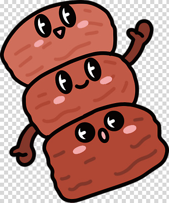 편집이미지 미소 누끼 사람없음 갈색 귀여움 음식캐릭터 대추 PNG 캐릭터 음식 컬러 컨셉 표정 파일형식