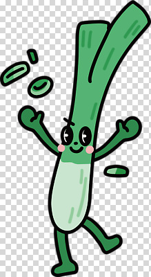 편집이미지 미소 누끼 사람없음 초록색 손들기 귀여움 슬라이스 PNG 대파 파캐릭터 컬러 컨셉 모션 표정 파 채소캐릭터 파일형식
