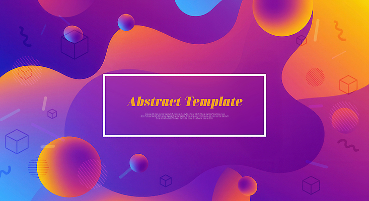 PSD 템플릿 비즈니스 추상 사람없음 보라색 원형 화려 정사각형 그라데이션 빗금 이미지템플릿 도형 컬러 컨셉 무늬 대각선 파일형식