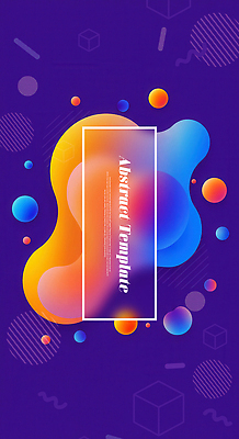 PSD 템플릿 비즈니스 추상 사람없음 파란색 주황색 원형 화려 정사각형 그라데이션 빗금 이미지템플릿 도형 컬러 컨셉 무늬 대각선 파일형식