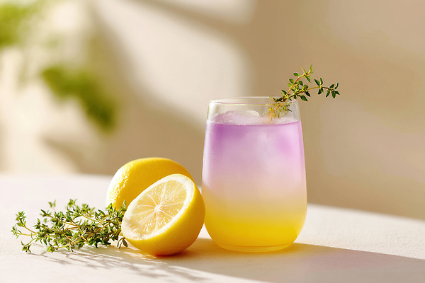 JPG 편집이미지 단면 사람없음 여름 얼음 시원함 레몬 레모네이드 허브 그라데이션 냉음료 편집실사 AI포토 AI콘텐츠 자연요소 식물 계절 음료 과일 CG 에이드 파일형식