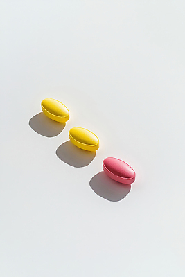 JPG 편집이미지 의학 그림자 사람없음 알약 배열 일렬 편집실사 AI포토 AI콘텐츠 약 CG 파일형식