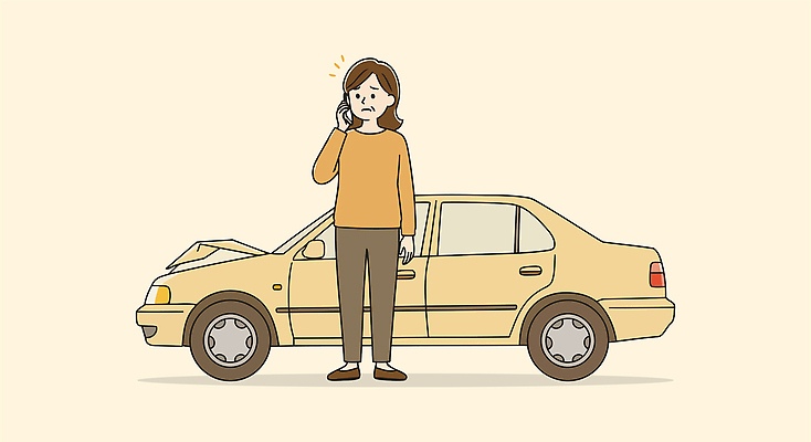 전신 여자 일러스트 자동차 한명 들기 성인 스마트폰 슬픔 통화 자동차사고 찌그러짐 베이지색 자동차보험 성인여자한명만 국내일러스트 AI파일 1 감정 육상교통 컬러 컨셉 모션 사람 핸드폰 스마트기기 교통사고 보험 여자한명만 성인여자만 파일형식 벡터