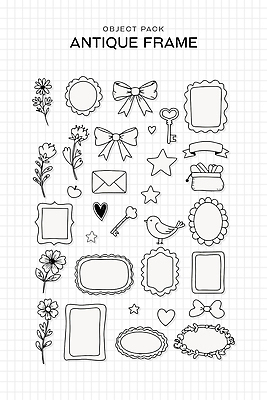 꽃 별 리본 스티커 라인일러스트 일러스트 조류 열쇠 프레임 사람없음 세트 라벨 거울 앤티크 흰색 하트 사과 편지 라인아트 엘리먼트 다꾸 국내일러스트 AI파일 자연요소 모양 식물 동물 선 컬러 과일 신조어 약어 파일형식 벡터