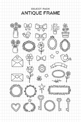 별 리본 화분 스티커 라인일러스트 일러스트 조류 열쇠 프레임 사람없음 세트 라벨 꽃병 거울 앤티크 흰색 하트 편지 라인아트 엘리먼트 월계수 다꾸 국내일러스트 AI파일 자연요소 모양 동물 꽃 선 컬러 신조어 약어 파일형식 벡터