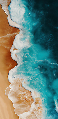 JPG 편집이미지 모래 파도 자연 해변 사람없음 모래사장 고요 윤슬 편집실사 AI포토 AI콘텐츠 물결 바다 CG 생태계 파일형식