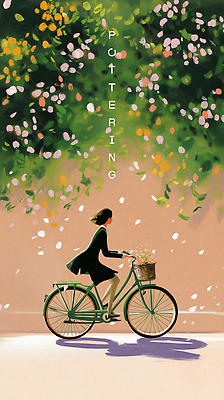 전신 PSD 여자 꽃잎 여유 일러스트 그림자 한명 성인 초록색 평화 자전거 산책 풀잎 승차 성인여자한명만 국내일러스트 1 꽃 감정 컬러 컨셉 잎 모션 휴식 사람 바이크 풀_식물 여자한명만 성인여자만 파일형식