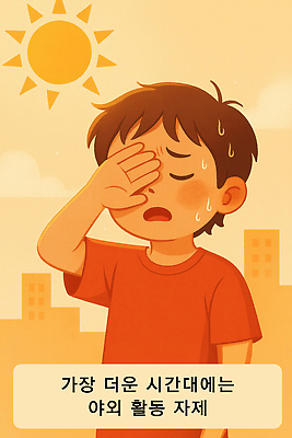 PSD 구름 남자 어린이 일러스트 하늘 한명 빌딩 소년 상반신 태양 손들기 건강관리 눈감음 주황색 땀 소년한명만 열사병 국내일러스트 자연요소 1 컬러 모션 건강 관리 사람 건물 질병 남자한명만 소년만 파일형식