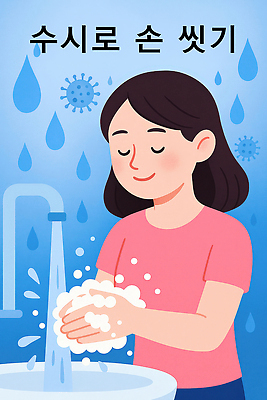 PSD 여자 일러스트 한명 상반신 성인 파란색 건강관리 눈감음 물방울 바이러스 위생 세면대 손씻기 비누거품 위생관리 성인여자한명만 국내일러스트 1 컬러 모션 건강 관리 사람 거품 씻기 여자한명만 성인여자만 파일형식