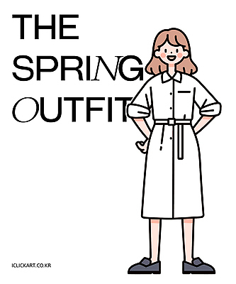 전신 여자 패션 허리손 일러스트 한명 미소 성인 롱코트 봄옷 성인여자한명만 국내일러스트 AI파일 1 옷 포즈 표정 사람 봄 코트 여자한명만 성인여자만 파일형식 벡터
