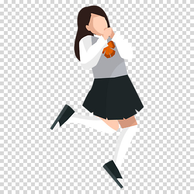전신 편집이미지 여자 교복 청소년 한명 누끼 손모으기 PNG 다리들기 십대여자한명만 1 옷 모션 사람 손짓 여자한명만 십대여자만 파일형식
