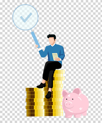 전신 편집이미지 남자 돋보기 한명 들기 누끼 앉기 성인 스마트폰 돼지저금통 체크표시 PNG 동전탑 성인남자한명만 1 모션 사람 핸드폰 스마트기기 쌓기 동전 저금통 확인 남자한명만 성인남자만 파일형식