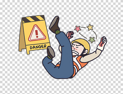 전신 편집이미지 남자 한명 누끼 성인 고통 찡그림 미끄러짐 안전모 위험 PNG 넘어짐 목장갑 안전조끼 입간판 주의표지판 성인남자한명만 건설근로자 직업 1 감정 장갑 컨셉 모션 간판 표정 사람 표지판 헬멧 안전장비 남자한명만 성인남자만 파일형식