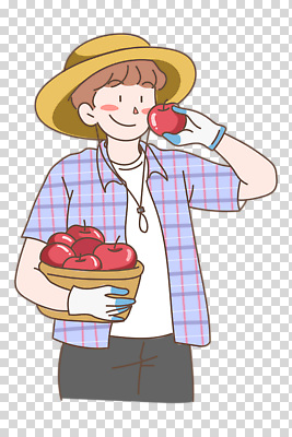 편집이미지 남자 한명 미소 들기 누끼 성인 밀짚모자 PNG 목장갑 사과바구니 성인남자한명만 청년농부 모자_잡화 1 장갑 모션 표정 사람 바구니 사과 농부 남자한명만 성인남자만 파일형식